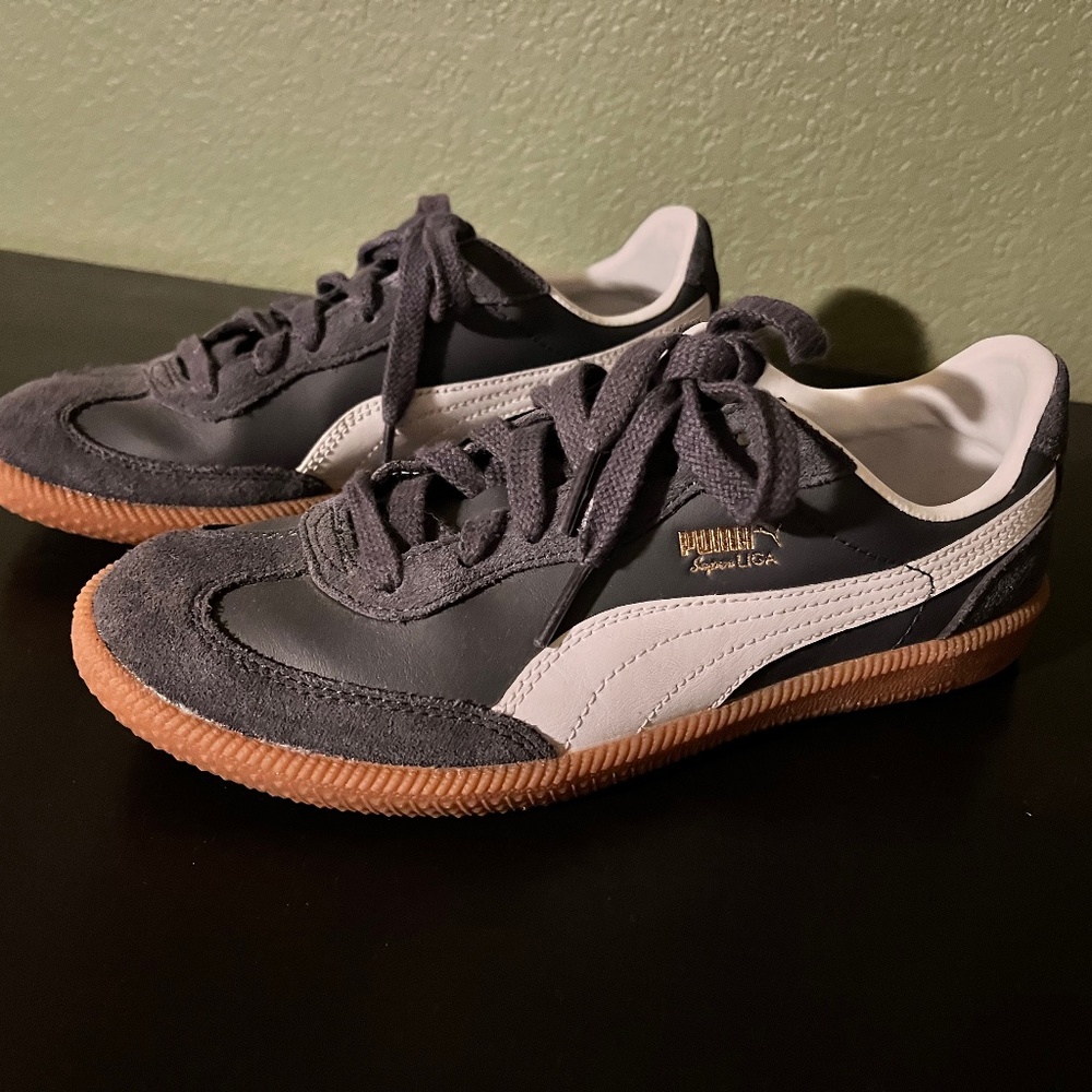 Puma Super LIGA OG Retro Navy Size 5.5